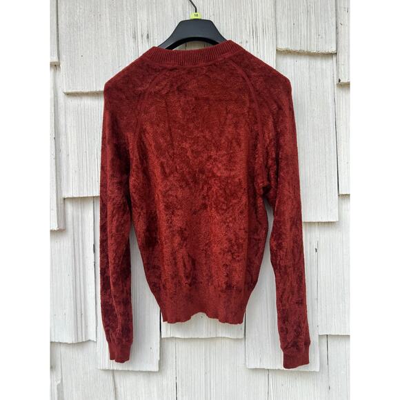 Elizabeth And James Pearl Velvet Sweatshirt Crewneck Raglan Sleeves Pullover XS - Picture 8 of 8